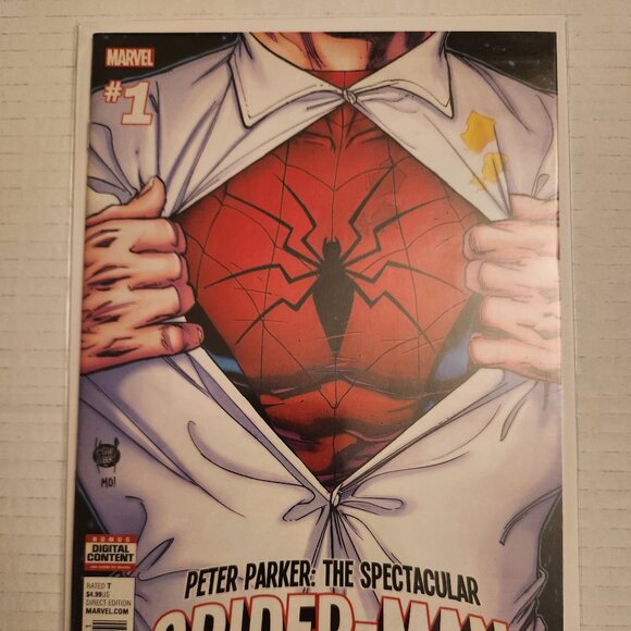 Peter Parker: Spectacular Spider-Man #1A (2017) Marvel Comics, 1st Teresa Parker - Picture 13 of 14